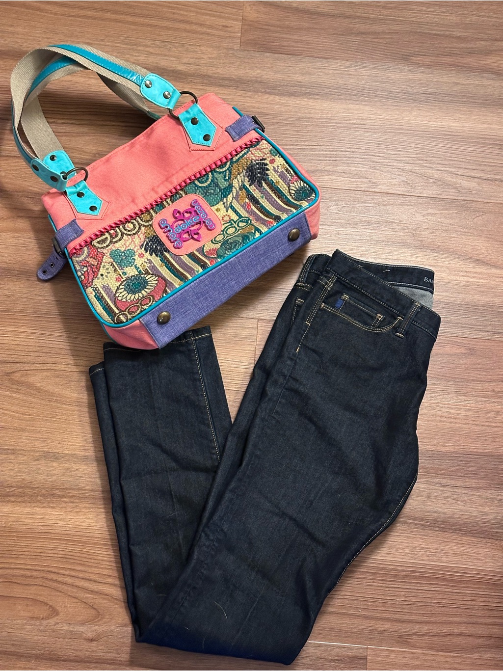 Br Long Skinny Jean Super Dark Wash Low Rise
